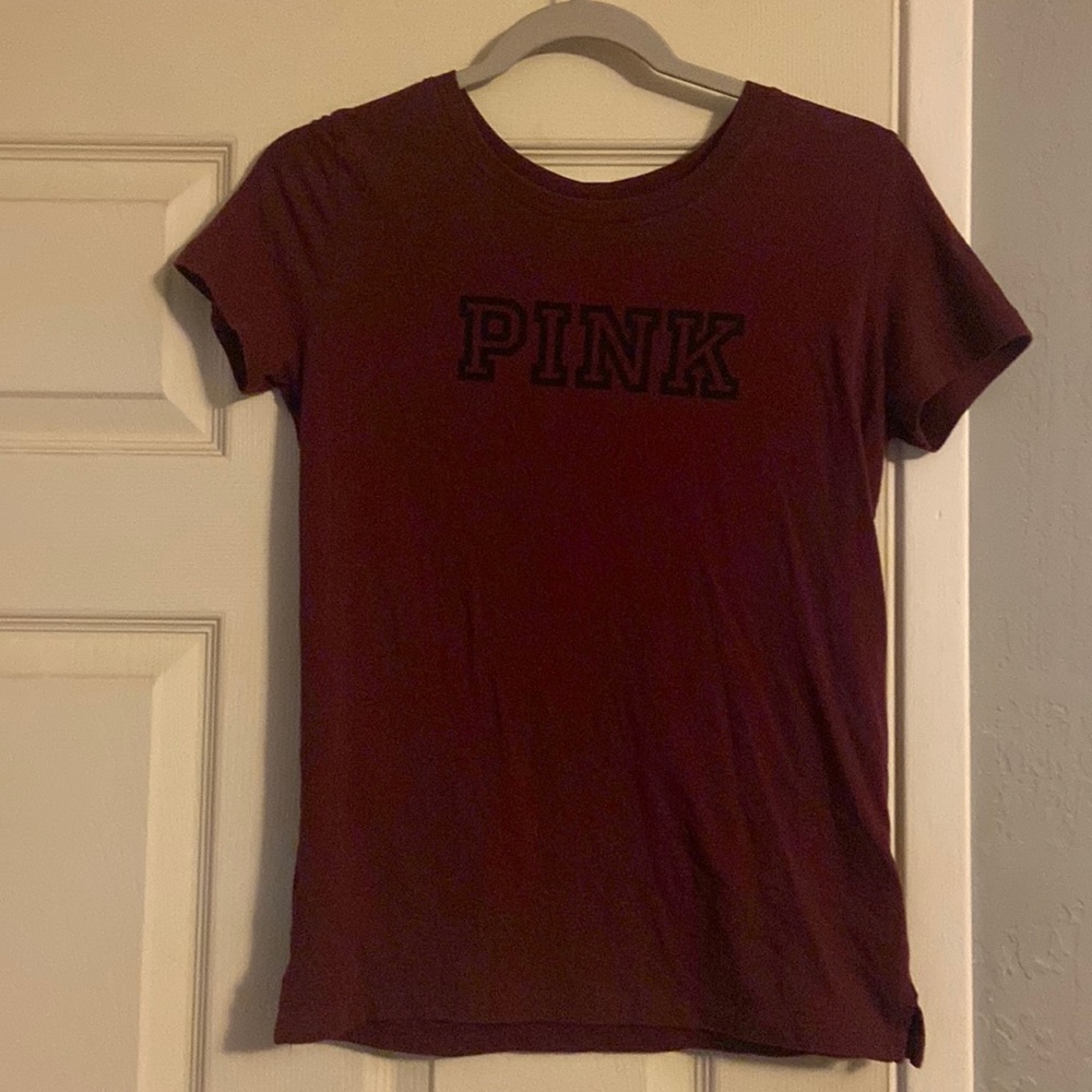 PINK burgundy shirt